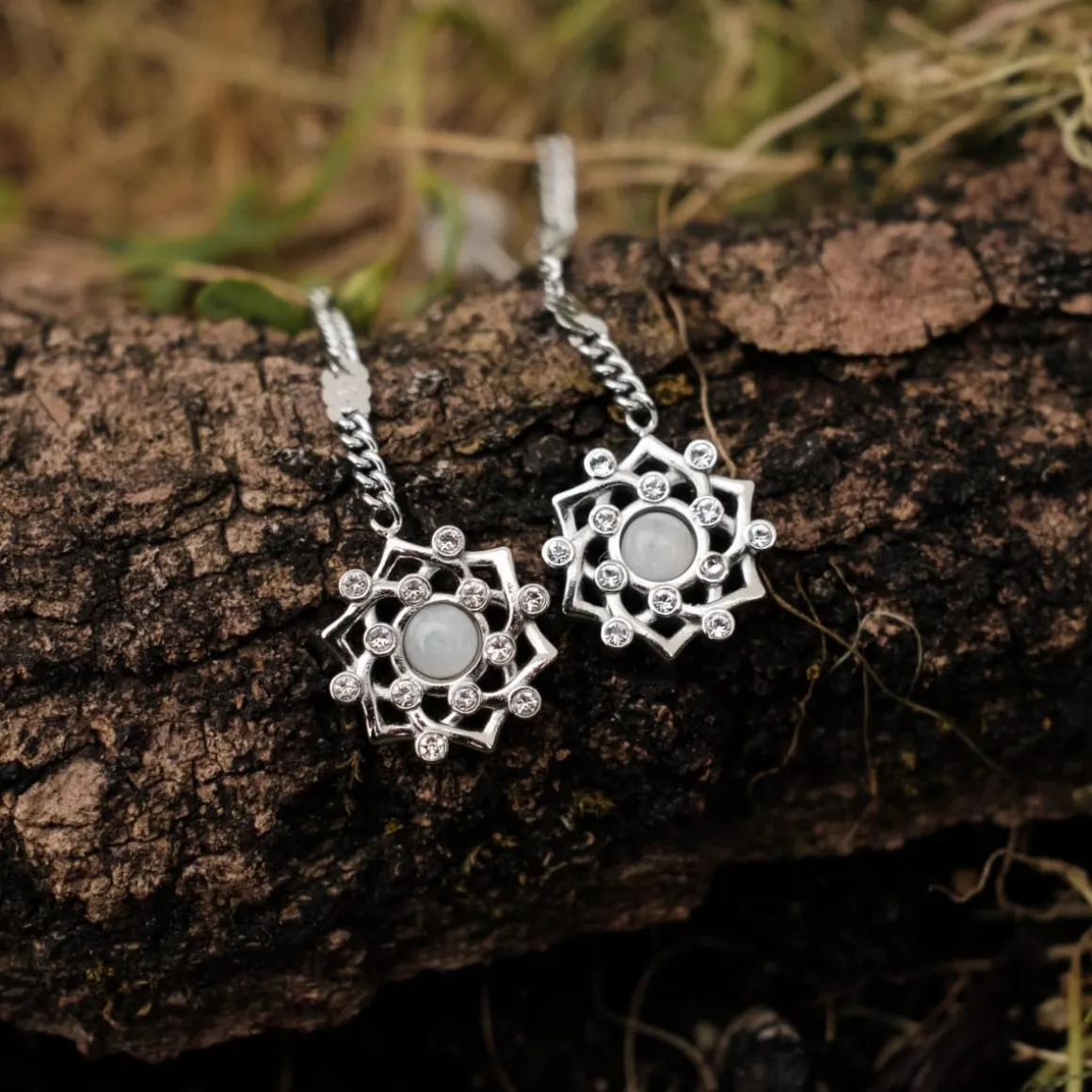 Boucles d'Oreilles Composition Gem