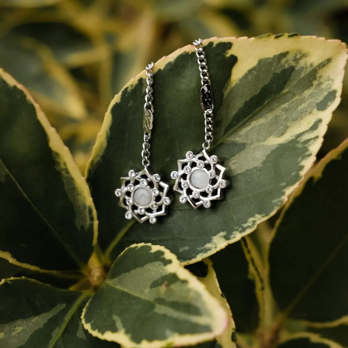 Boucles d'Oreilles Composition Gem