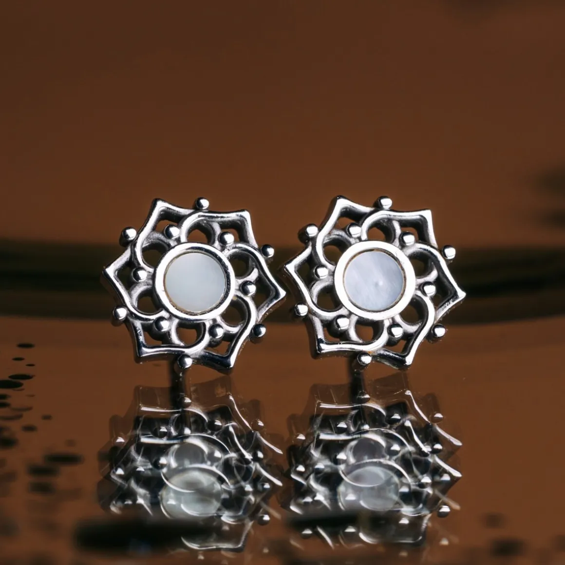 Boucles d'oreilles Composition
