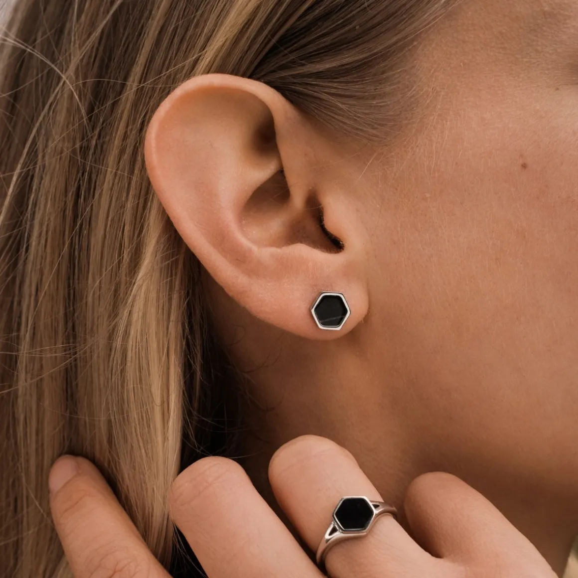 Boucles d'oreilles Facade