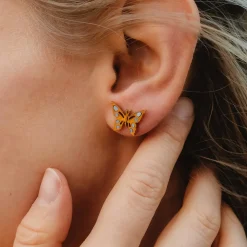 Boucles d'Oreilles Fritillary