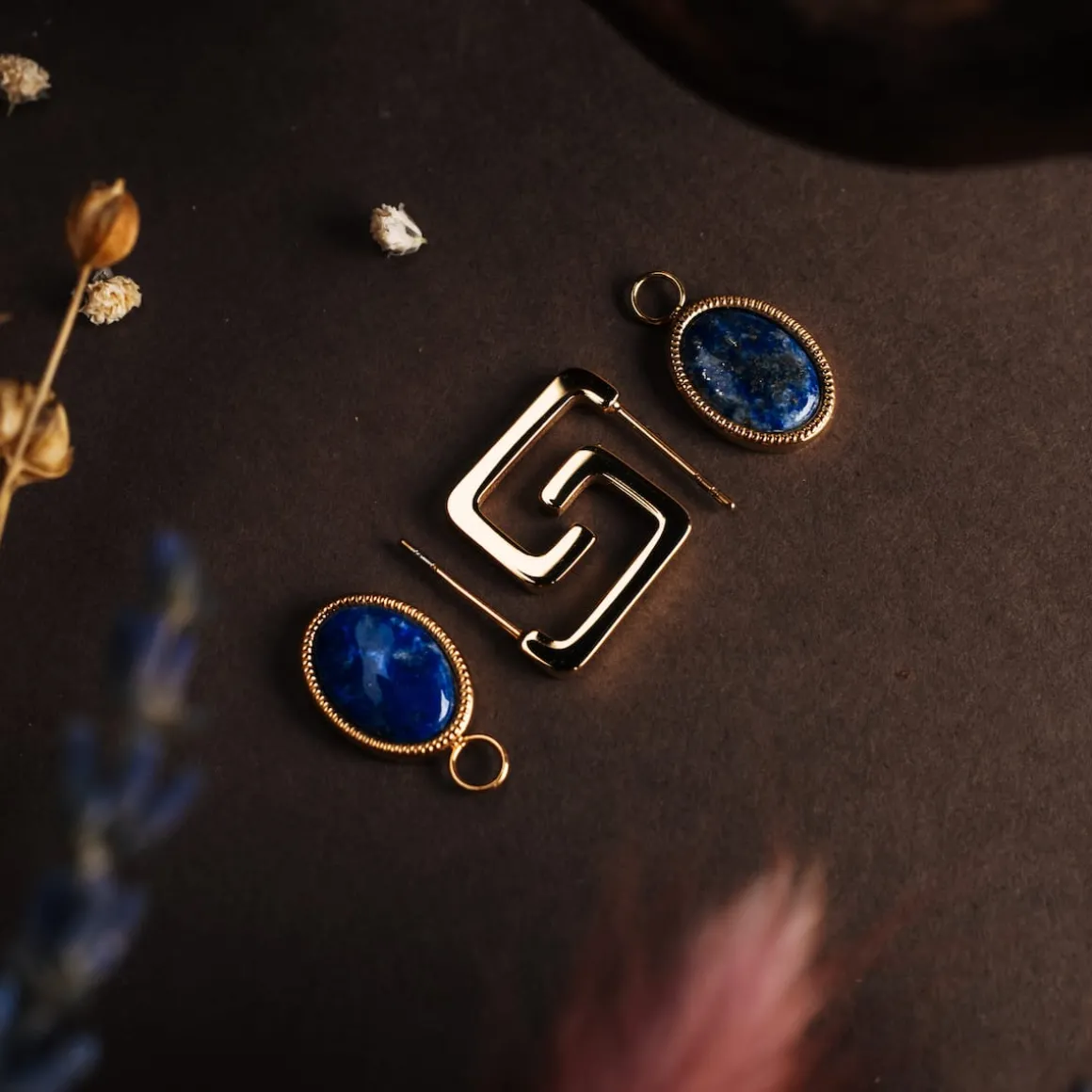 Boucles d'oreilles Mirror