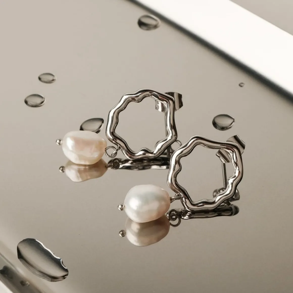 Boucles d'Oreilles Oceanfoam