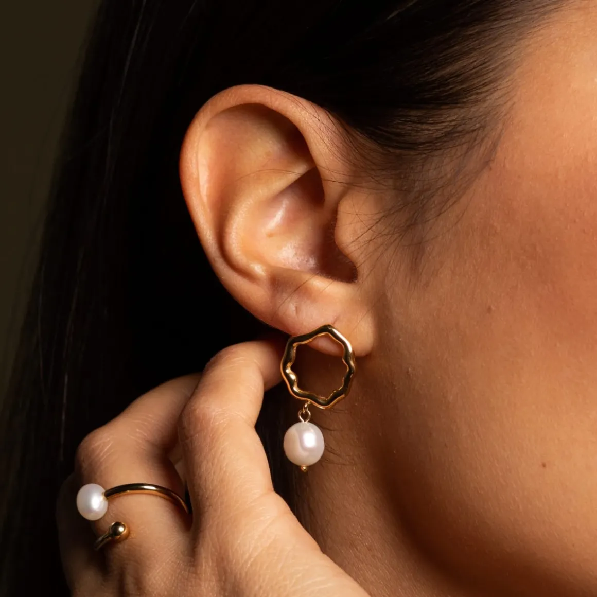 Boucles d'Oreilles Oceanfoam