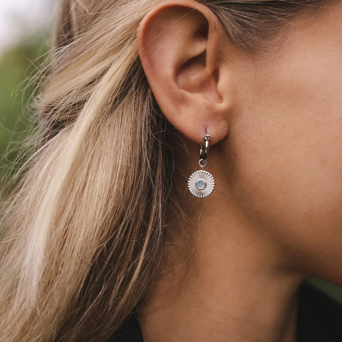 Boucles d'oreilles Stencil
