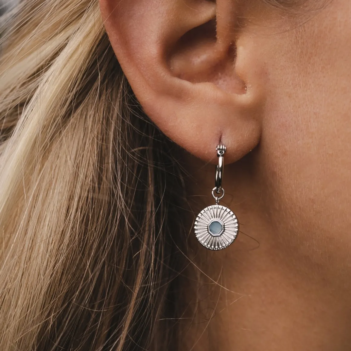 Boucles d'oreilles Stencil