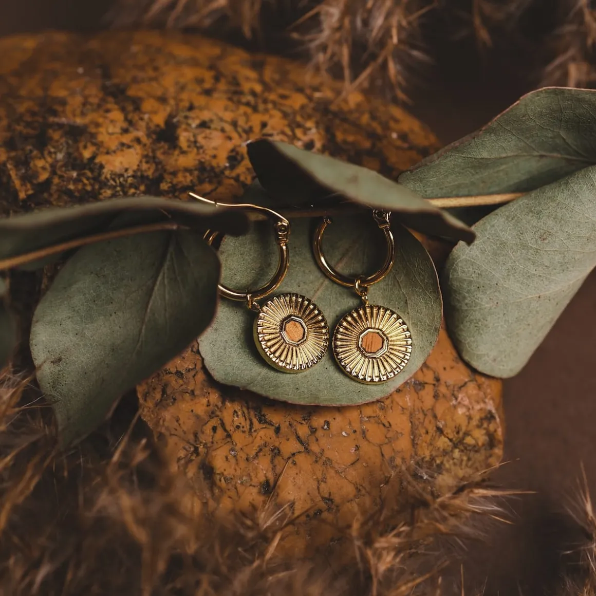 Boucles d'oreilles Stencil