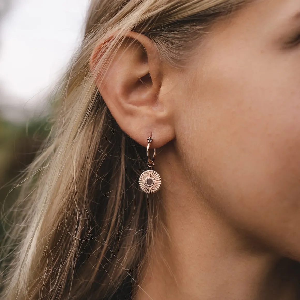 Boucles d'oreilles Stencil