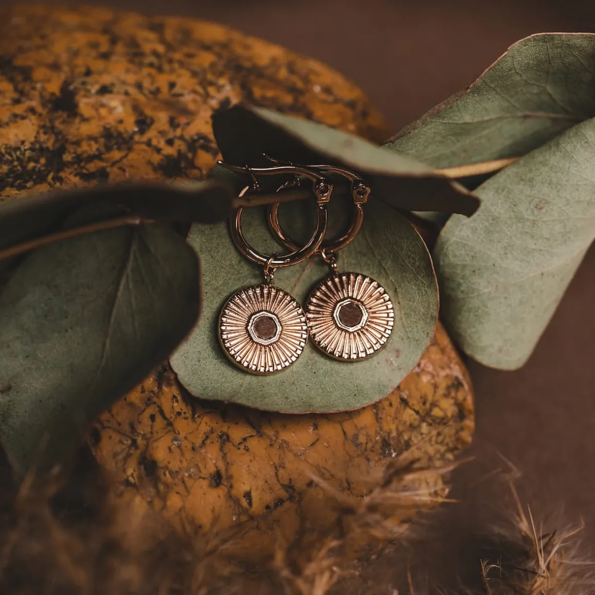 Boucles d'oreilles Stencil