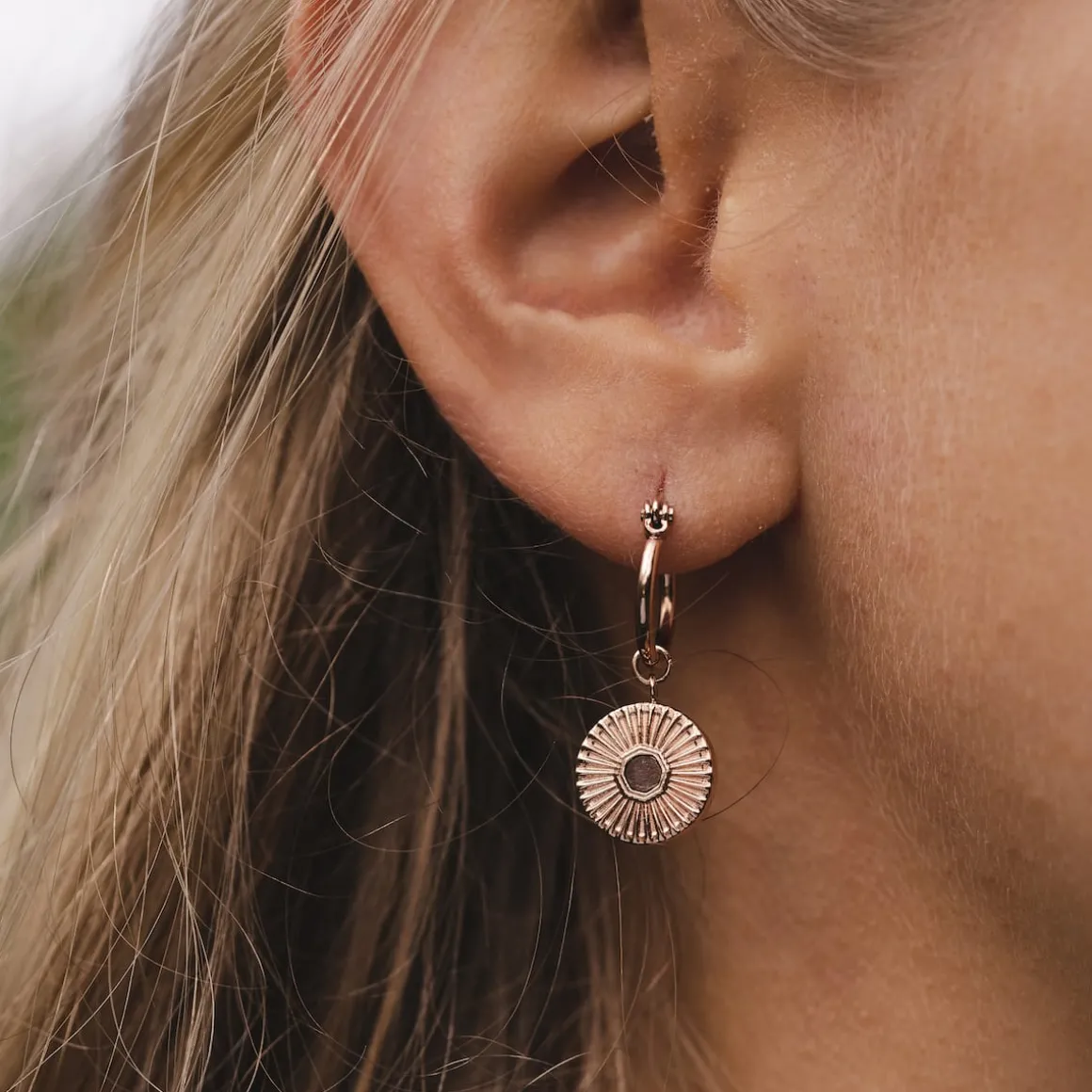 Boucles d'oreilles Stencil