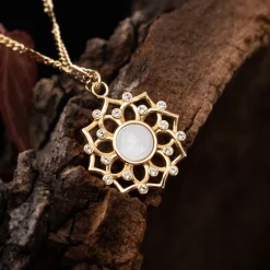Collier Composition Gem