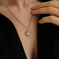 Collier Composition Gem